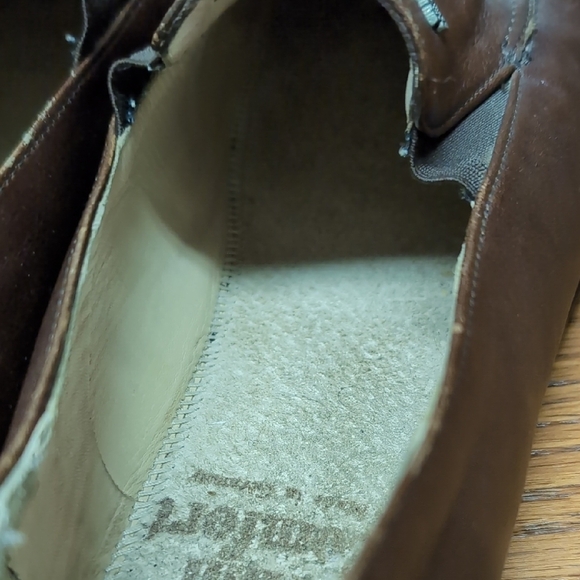 Finn Comfort Brown Leather Men's Slip-on Loafers - Picture 11 of 11